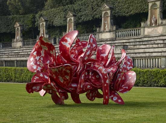 Mostra di Tony Cragg al giardino di Boboli